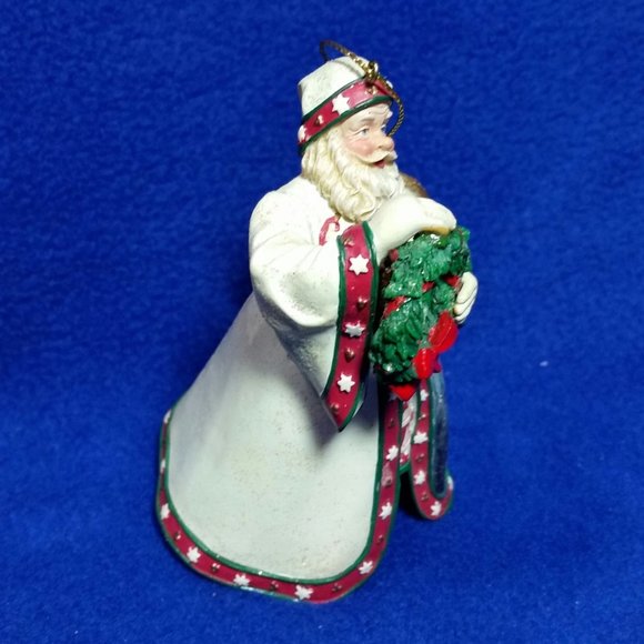 Thomas Kinkade Old World Santa Christmas Journey's End Santa Ornament Pre-Owned - Picture 6 of 10